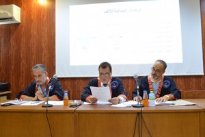 مناقشة علنية لرسالة الماجستير في كلية الطب البشري -قسم الجراحة- 