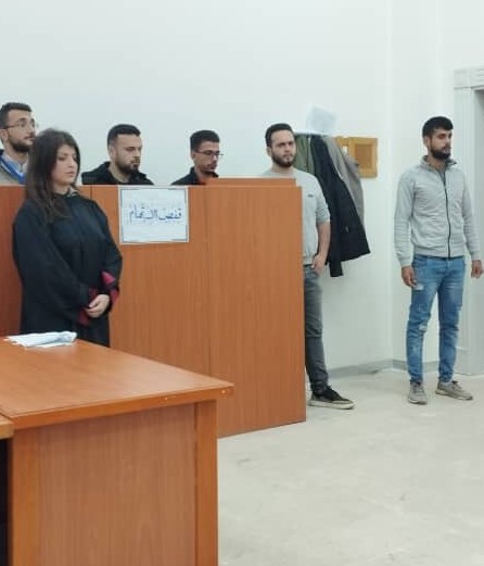 المحكمة الإفتراضية في جامعة تشرين
