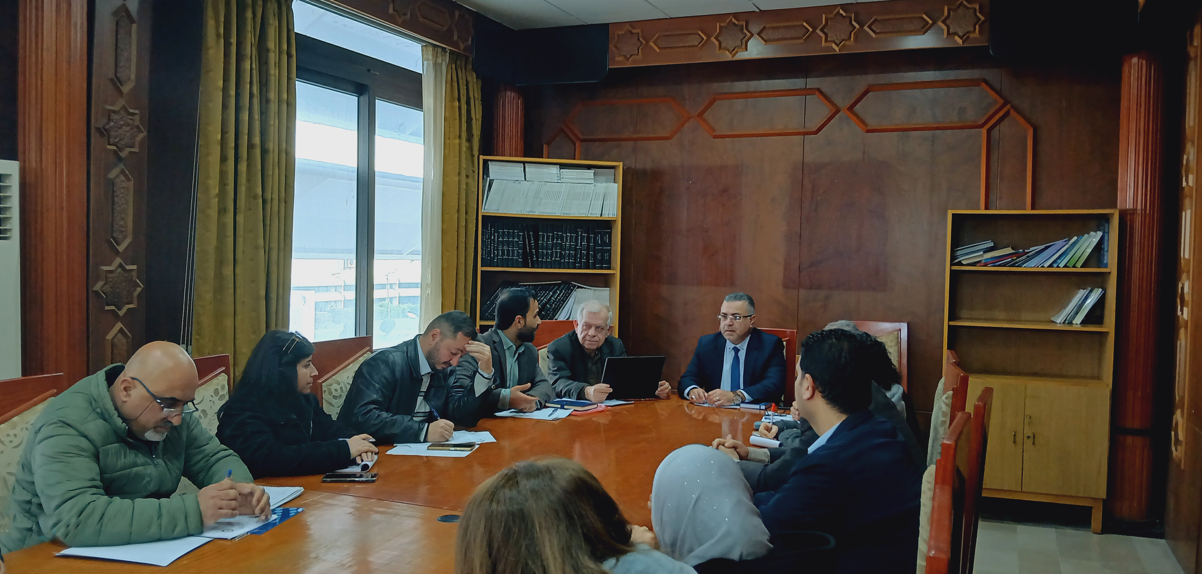 انعقاد الاجتماع الأول لمجلس مديري وحدات ضمان الجودة في الكليات والمعاهد العليا للعام 2026 بتاريخ 25-2-2026