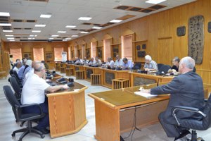 مجلس جامعة اللاذقية يستعرض واقع العملية الامتحانية ومستلزمات إتمامها
