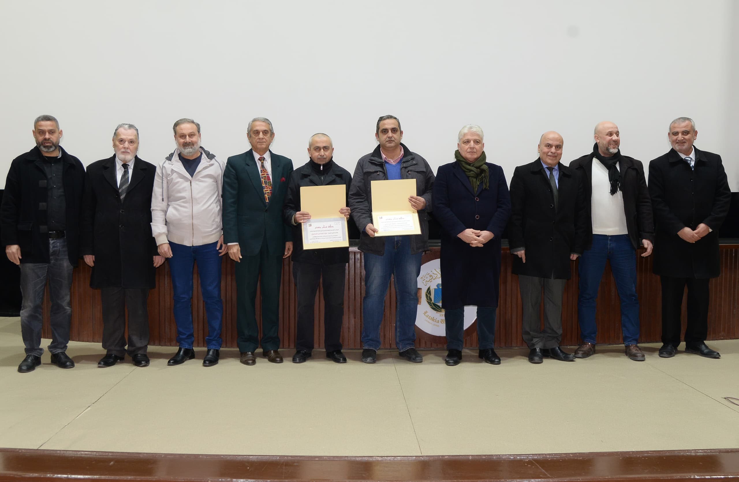 أقام المكتب الفرعي لنقابة المعلمين حفلاً تكريميًا بمناسبة عيد التحرير، في النادي السينمائي التابع للجامعة.