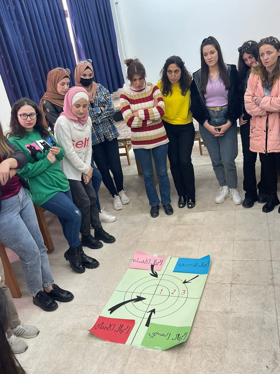 دورة تدريبية تحت عنوان"العلاج النفسي للصدمات" في كلية التربية -جامعة تشربن