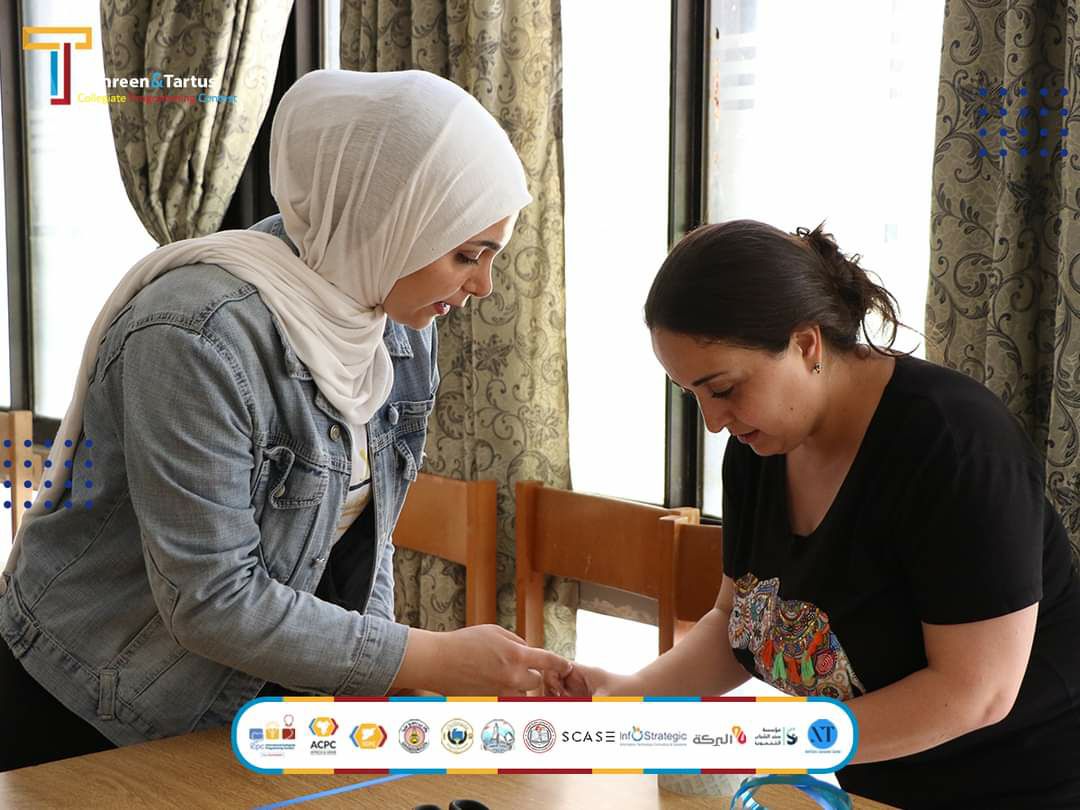 جزء من تحضيرات المسابقة البرمجية جامعة تشرين وطرطوس