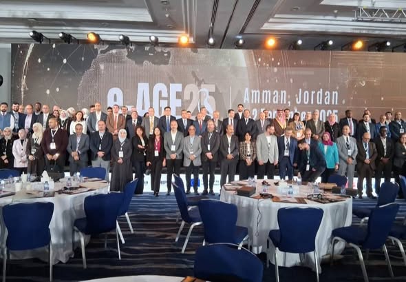 من مشاركة جامعة اللاذقية - المعهد العالي لبحوث البيئة ممثلا" بالسيد العميد الأستاذ الدكتور موسى السمارة بأعمال المؤتمر الخامس عشر للمنظمة العربية لشبكات البحث والتعليم e_AGE25.عمان_الأردن