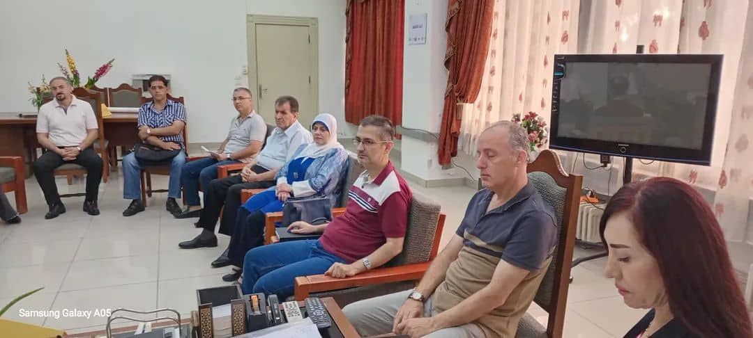 اجتماع مجلس كلية الاقتصاد بتاريخ 6-10-2025
