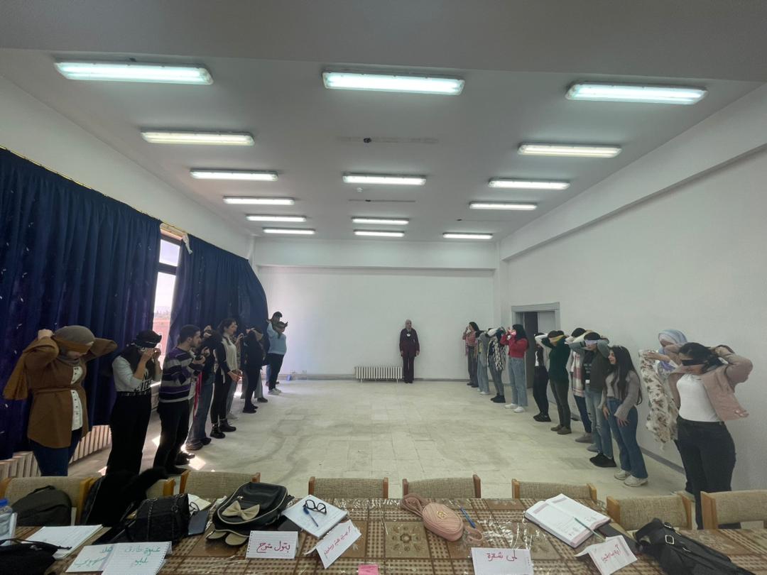 فعاليات اليوم الثالث والأخير من الدورة التدريبية "العلاج النفسي للصدمات"في كلية التربية -جامعة تشرين