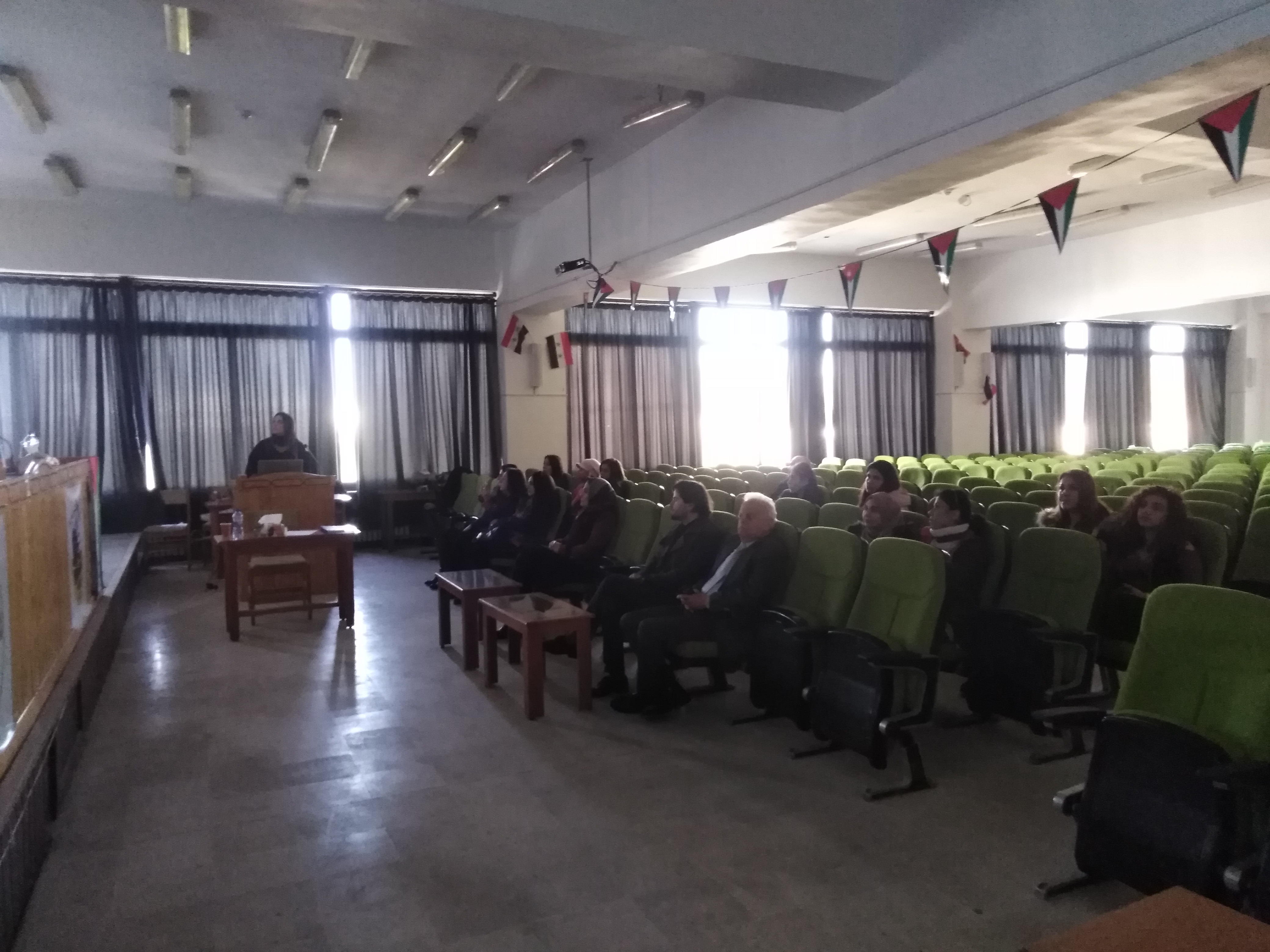 مناقشة علنية لرسالة الدكتوراه للطالبة نرمين بوسف الحداد