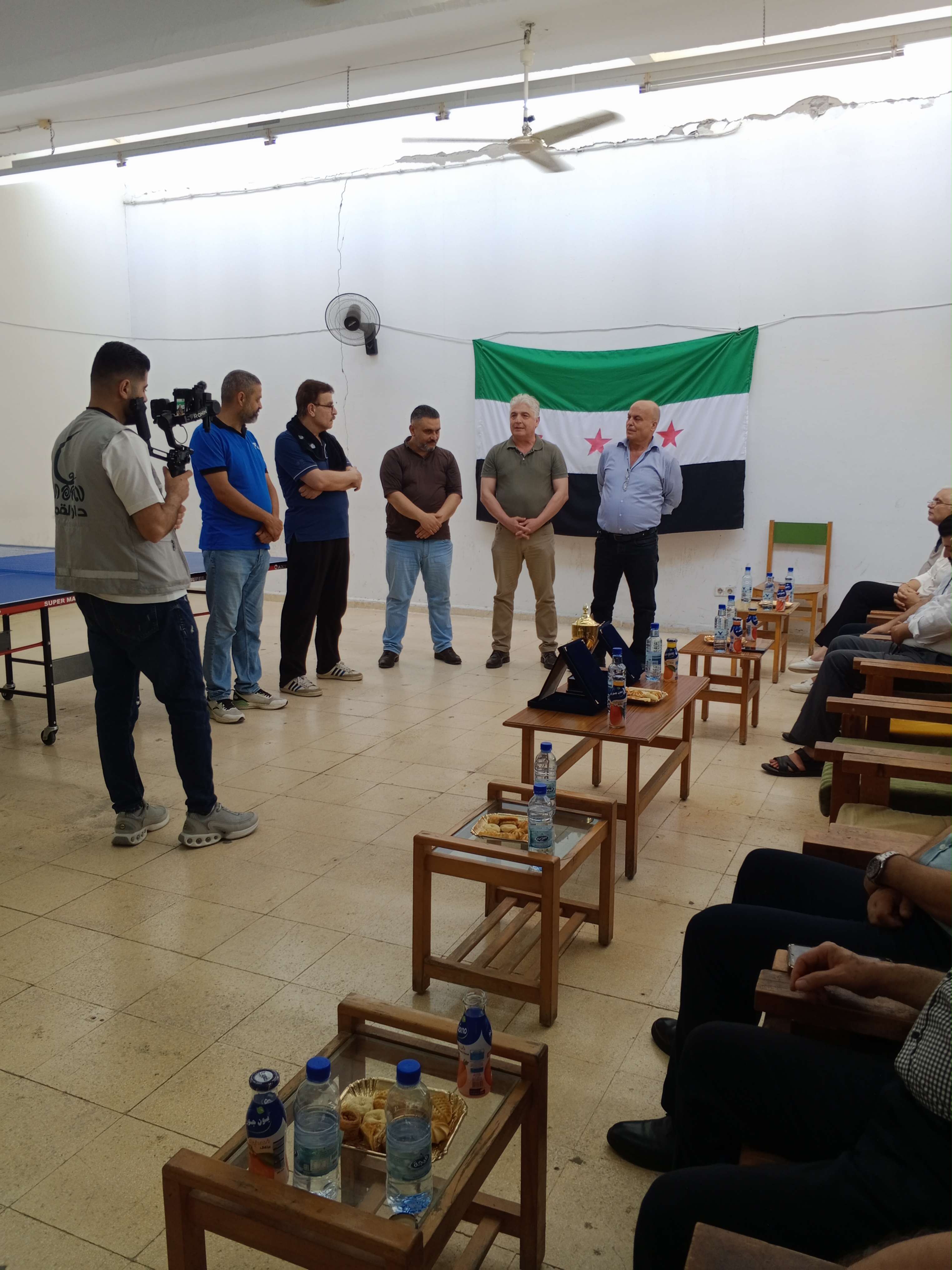المباراة النهائية لبطولة التحرير بكرة الطاولة