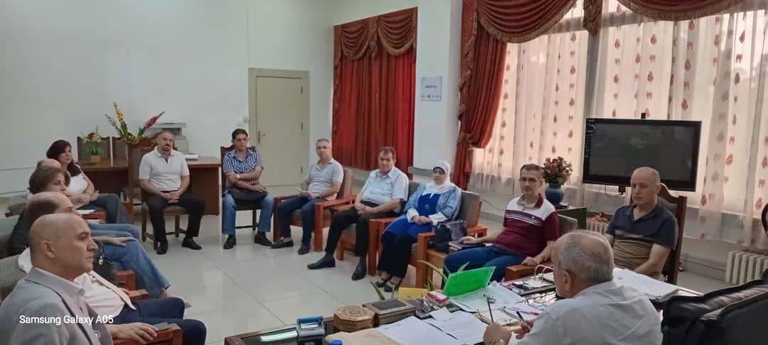اجتماع مجلس كلية الاقتصاد بتاريخ 6-10-2025