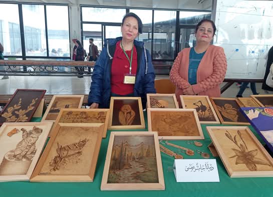 معرض_المنتجات_الزراعية في كلية الهندسة الزراعية في جامعة اللاذقية