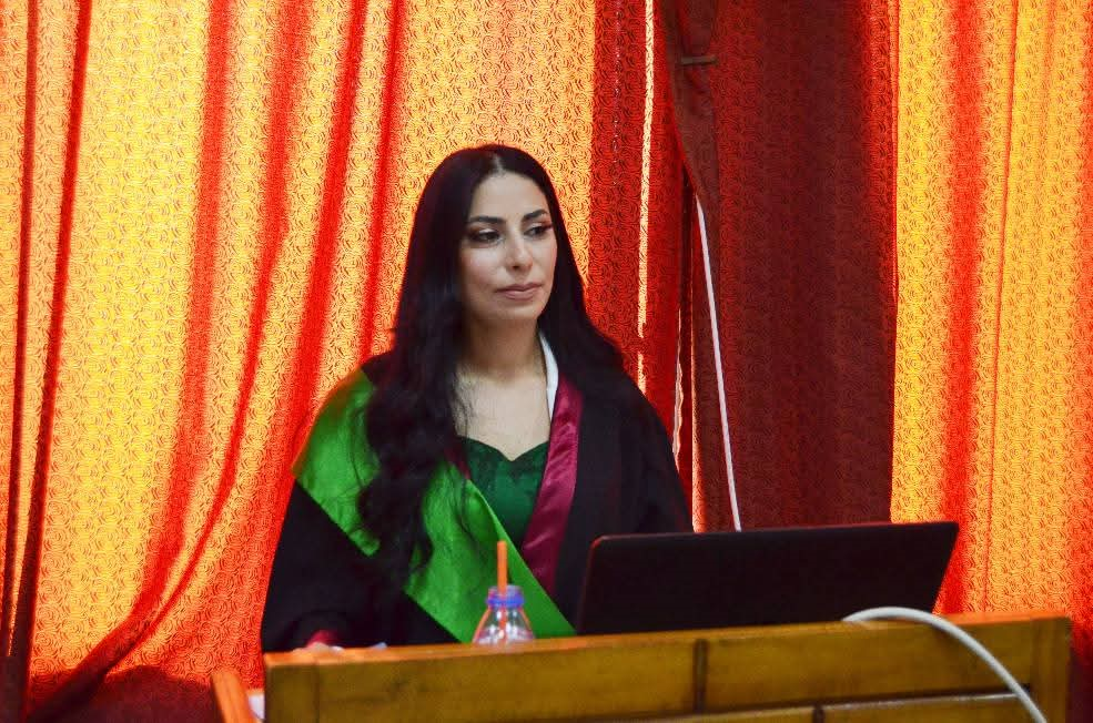 المناقشة العلنية لأطروحة الدكتوراه في قسم الاقتصاد والتخطيط للباحثة لمى الخطيب