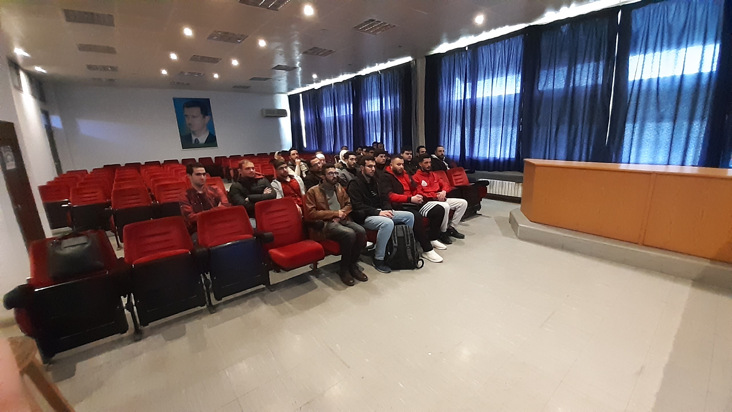  رحلة علمية من الجامعة الدولية الخاصة للعلوم والتكنولوجيا للاطلاع على آثار الزلزال