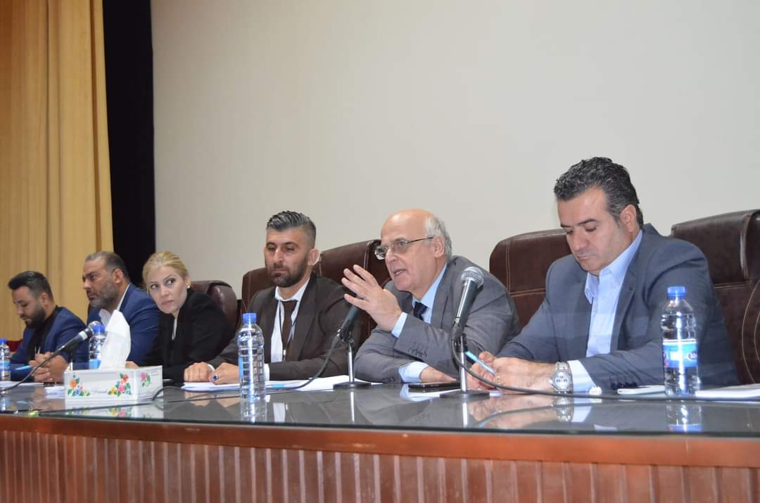 The Student Union branch at Tishreen University holds its annual conference