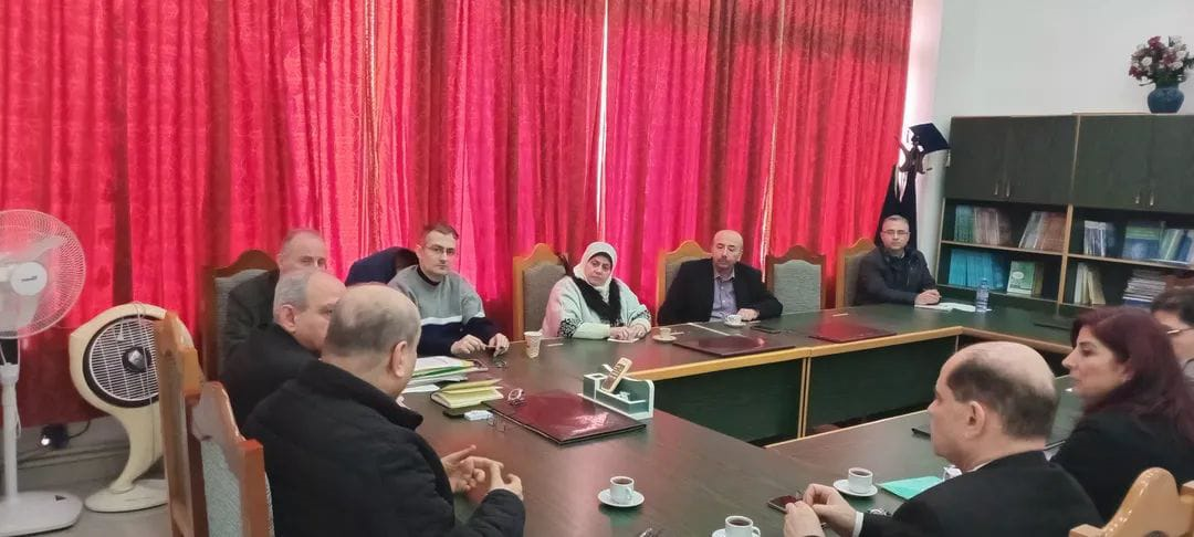 اجتماع مجلس كلية الاقتصاد في جلسته الدورية يوم الاثنين 2026-02-09