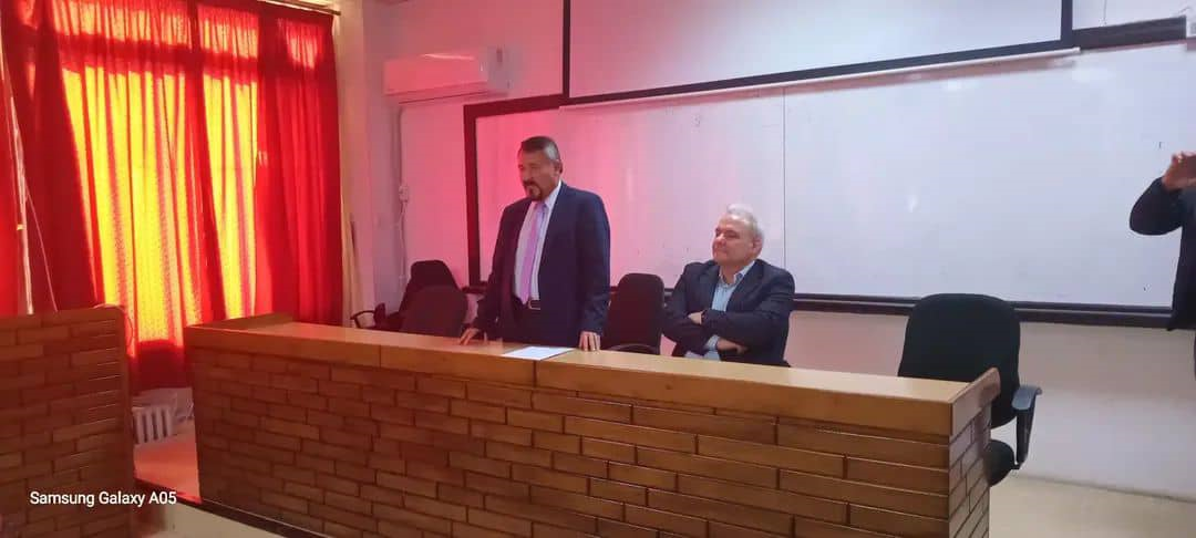 إلقاء محاضرة في كلية الاقتصاد بعنوان: سورية بعد التحرير بتاريخ 4-12-2025