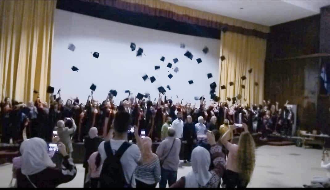 جامعة تشرين تحتفل بتخريج الدفعة 48 من كلية الآداب و العلوم الانسانية