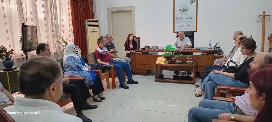 اجتماع مجلس كلية الاقتصاد بتاريخ 6-10-2025