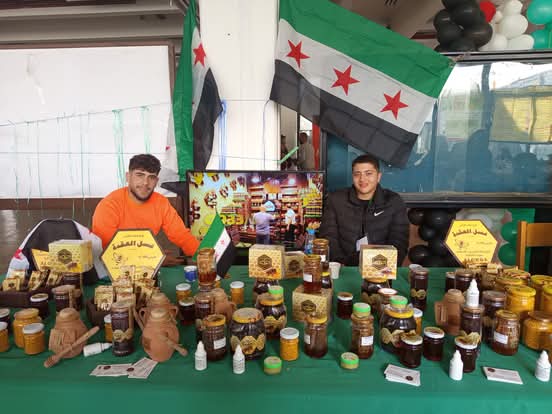 معرض_المنتجات_الزراعية في كلية الهندسة الزراعية في جامعة اللاذقية