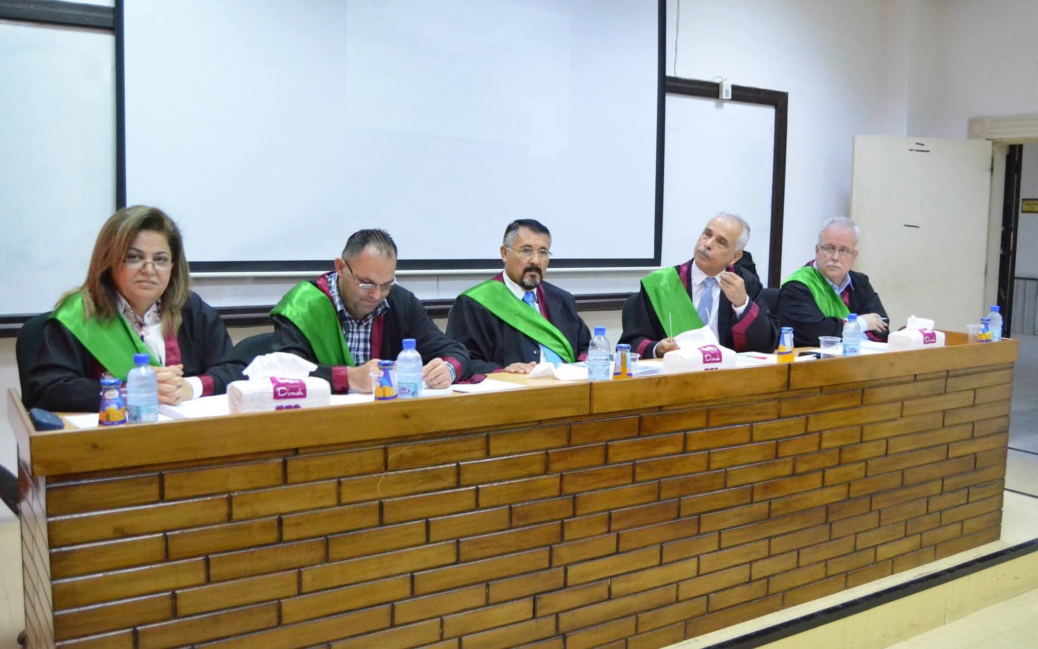 منح درجة الدكتوراه في قسم إدارة الأعمال للطالب مظفر ياسين