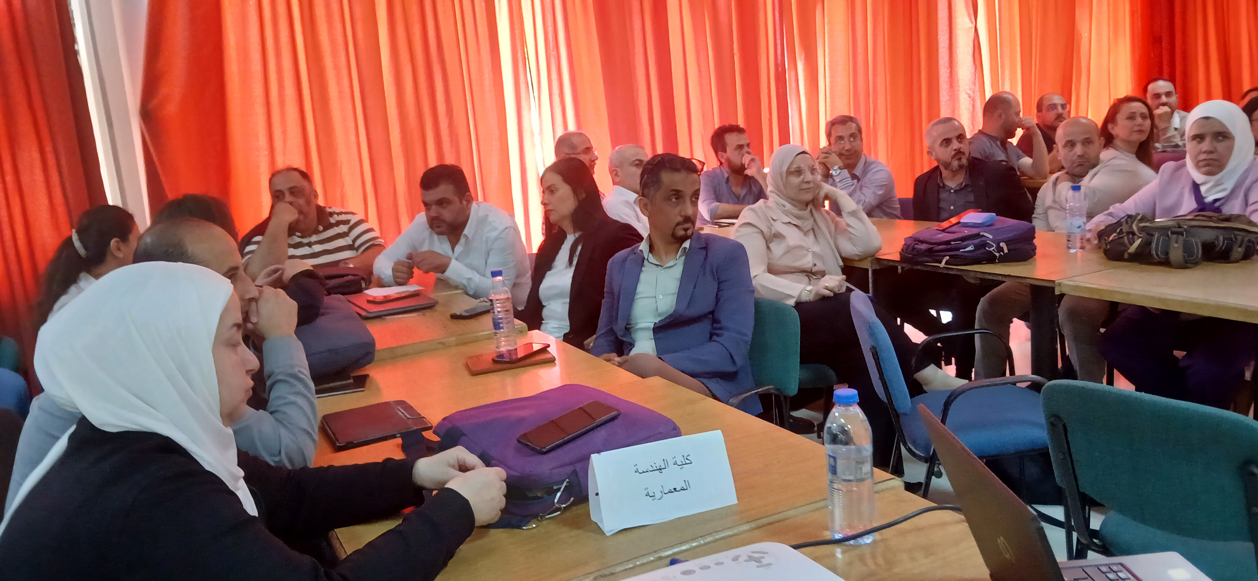 ورشة عمل حول تطوير المعايير المرجعية الأكاديمية (ARS)المرتبطة بالقطاعات الهندسية