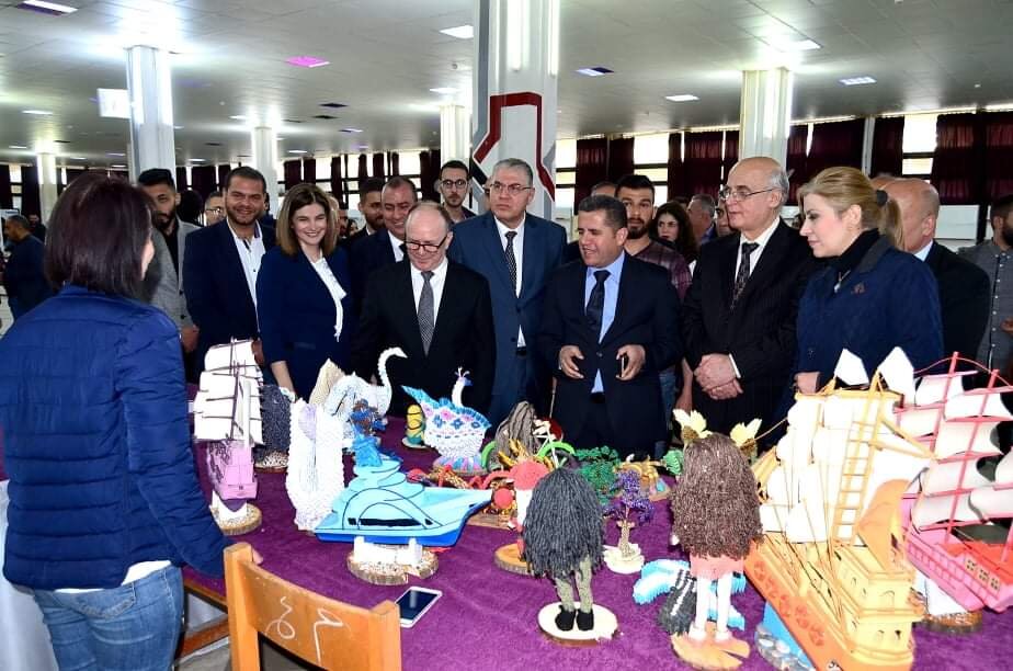 احتفال مركزي في جامعة تشرين بمناسبة عيد الطالب