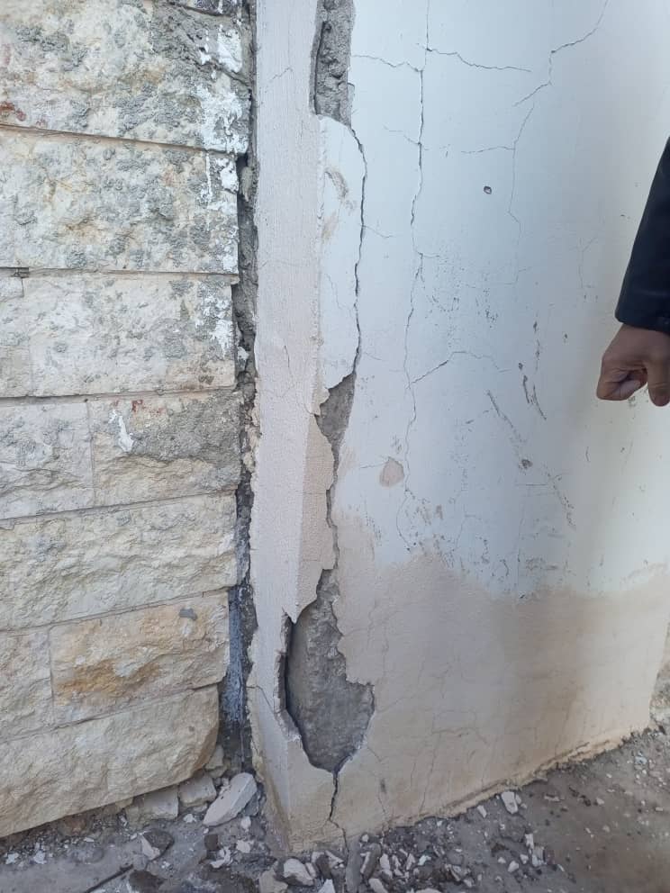 عمل اللجنة العاشرة في تقييم الأضرار الناتجة عن الزلزال ليوم الجمعة 17-02-2023