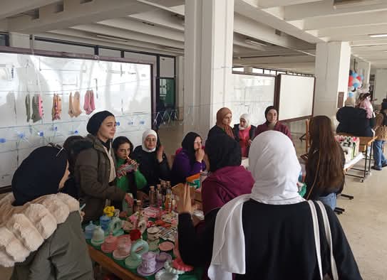 معرض_المنتجات_الزراعية في كلية الهندسة الزراعية في جامعة اللاذقية