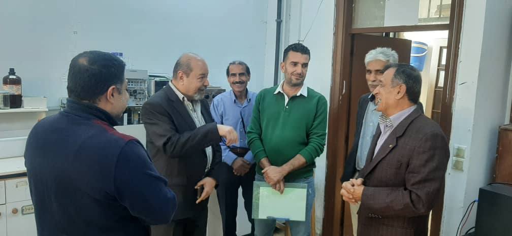 استقبل الأستاذ الدكتور موسى السمارة، عميد المعهد العالي لبحوث البيئة يوم الخميس الفائت الأستاذ الدكتور سمير كفا مدير التفرغ العلمي وممارسة المهنة في جامعة اللاذقية إضافة الى الاستاذ رامي، محاسب التفرغ العلمي. 