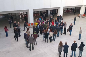 حملة النظافة في محيط كلية الاقتصاد بمناسبة عيد التحرير