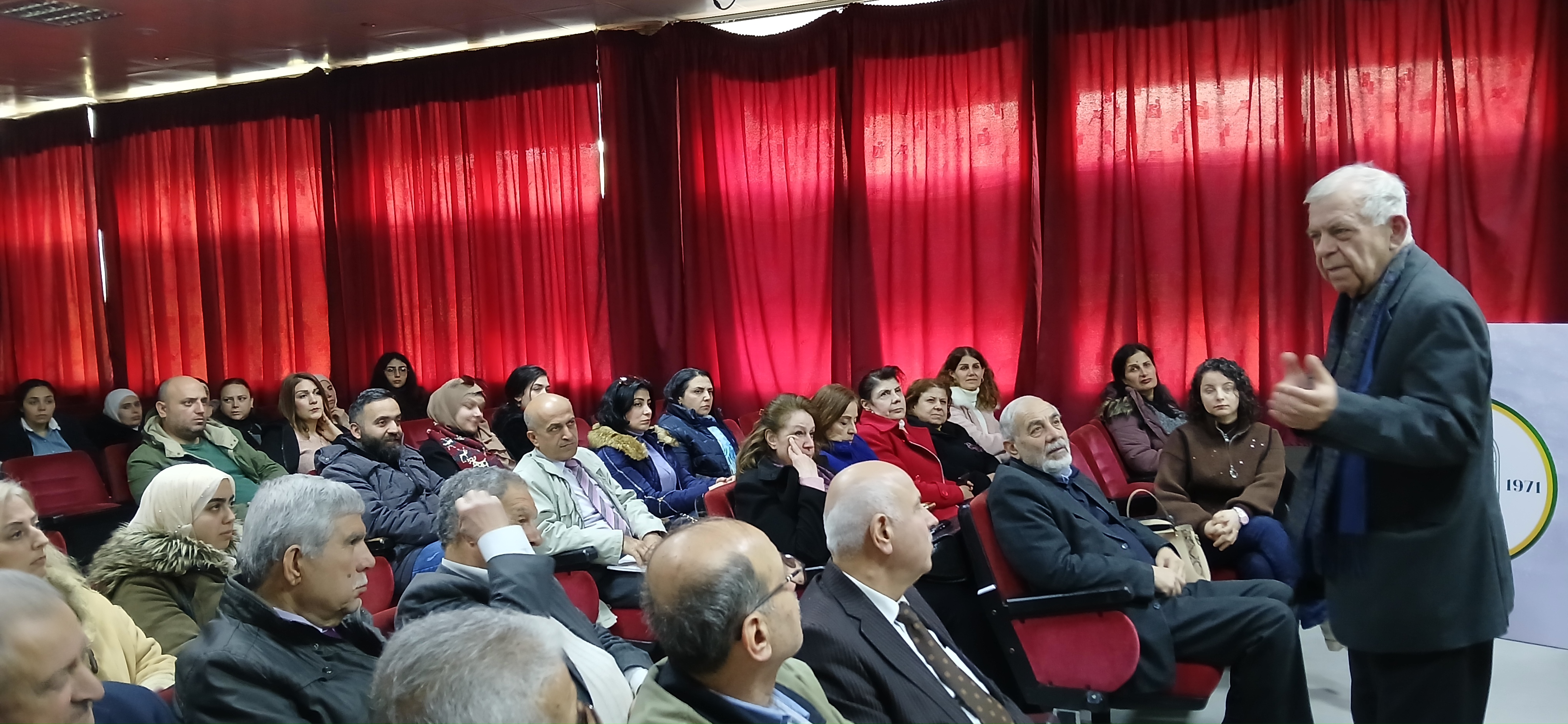 محاضرة علمية بعنوان "ضمان الجودة مسؤولية الجميع" في كلية الهندسة الزراعية  بالتعاون مع مركز ضمان الجودة