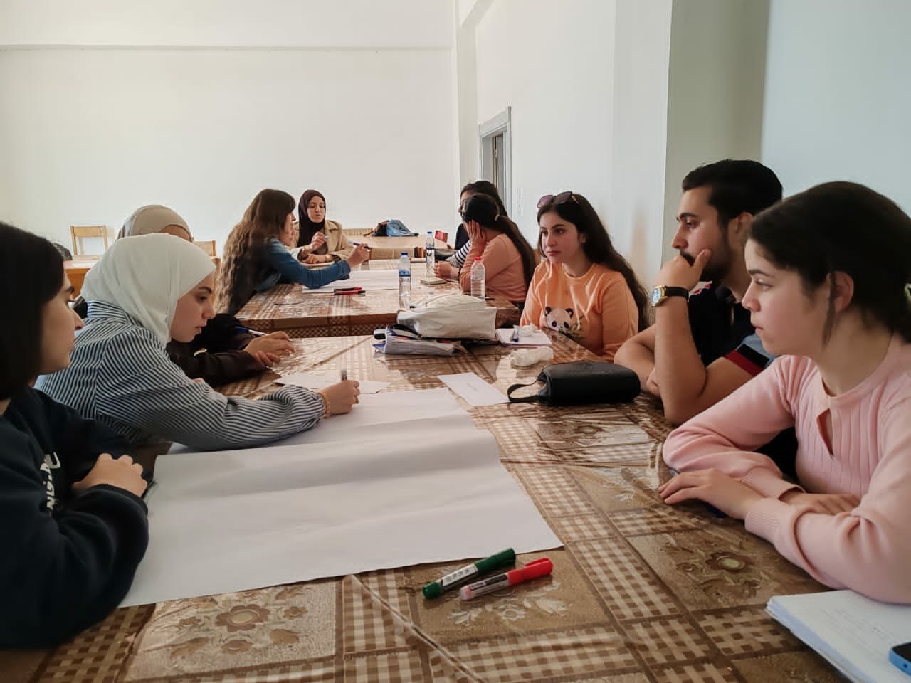 ورشة تدريبية في كلية التربية بعنوان استراتيجيات التعامل مع ذوي الإعاقة