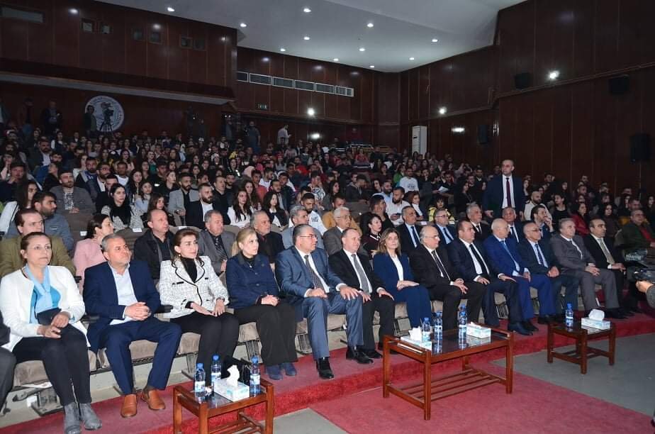 احتفال مركزي في جامعة تشرين بمناسبة عيد الطالب