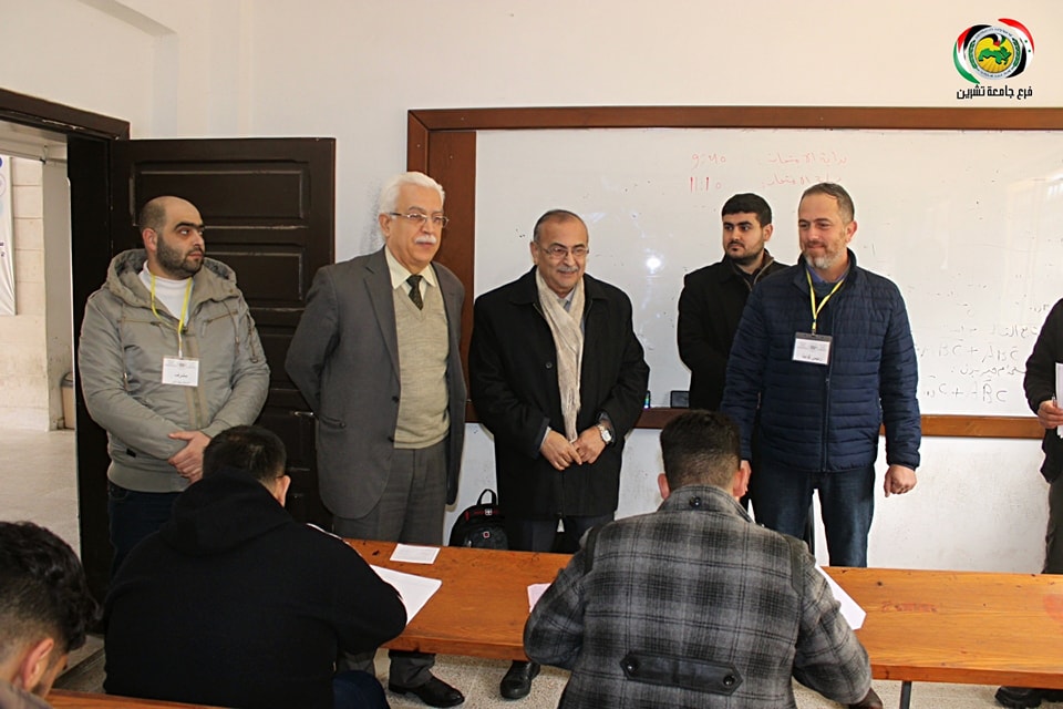جولة تفقدية للكلية التطبيقية 