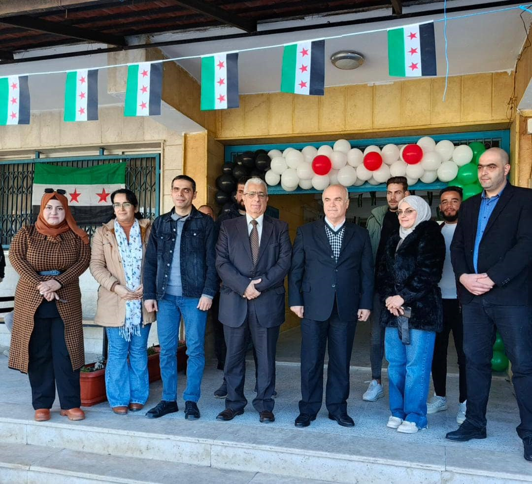 زيارة الأستاذ الدكتور رئيس جامعة اللاذقية إلى الكلية التطبيقية