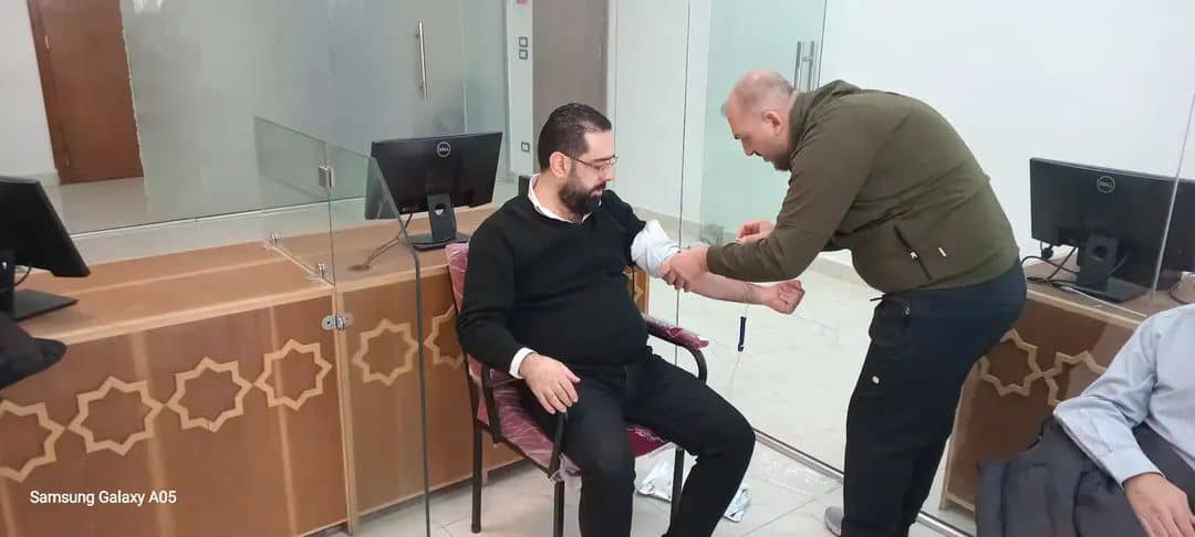 حملة كلية الاقتصاد للتبرع بالدم بمناسبة ذكرى التحرير في تاريخ 4-12-2025