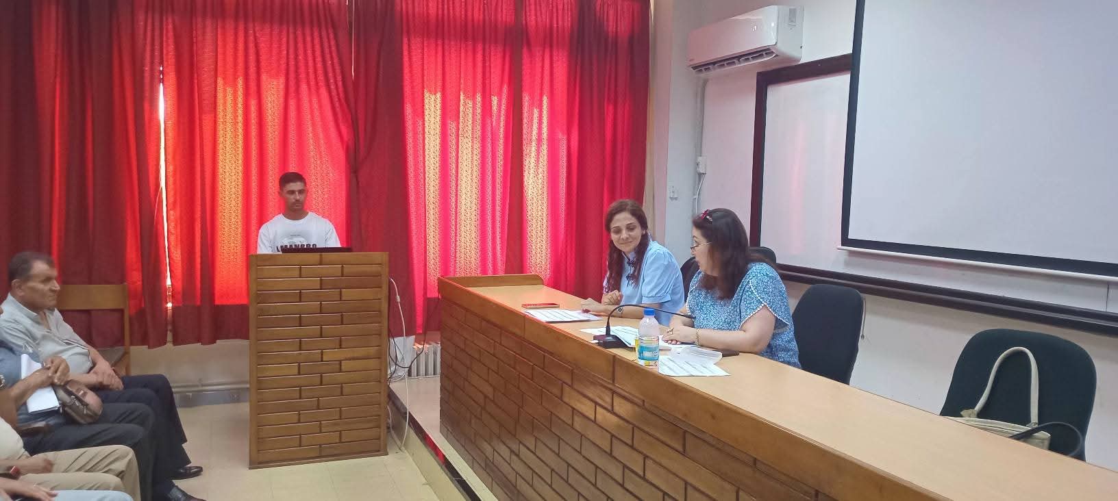 ورشة عمل بعنوان “المستجدات الاقتصادية في سوريا وانعكاساتها على التنمية”