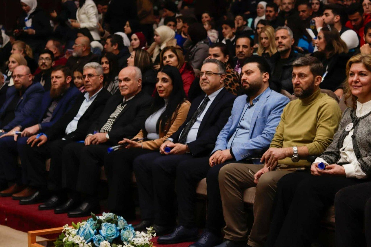 فعاليات توعوية بمناسبة اليوم العالمي للتوحد في جامعة اللاذقية.