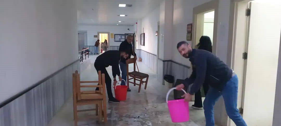 حملة النظافة داخل كلية الاقتصاد بتاريخ 3-10-2025