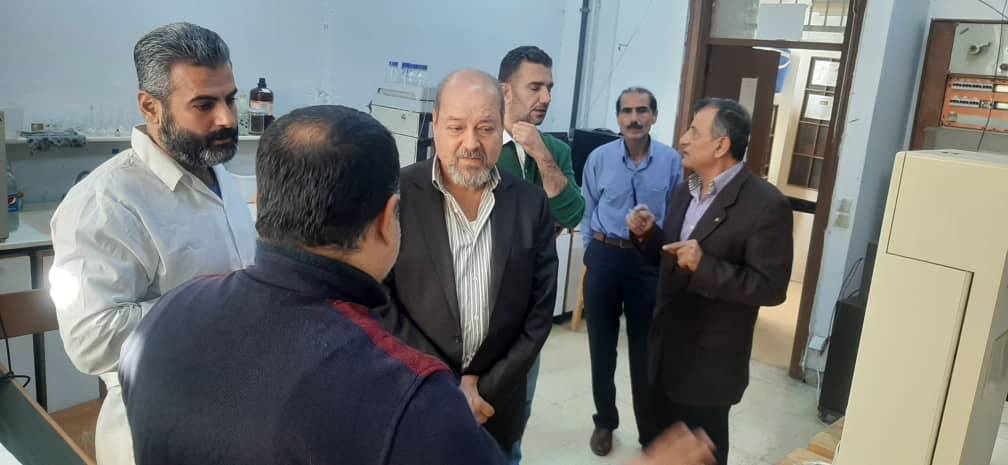 استقبل الأستاذ الدكتور موسى السمارة، عميد المعهد العالي لبحوث البيئة يوم الخميس الفائت الأستاذ الدكتور سمير كفا مدير التفرغ العلمي وممارسة المهنة في جامعة اللاذقية إضافة الى الاستاذ رامي، محاسب التفرغ العلمي. 