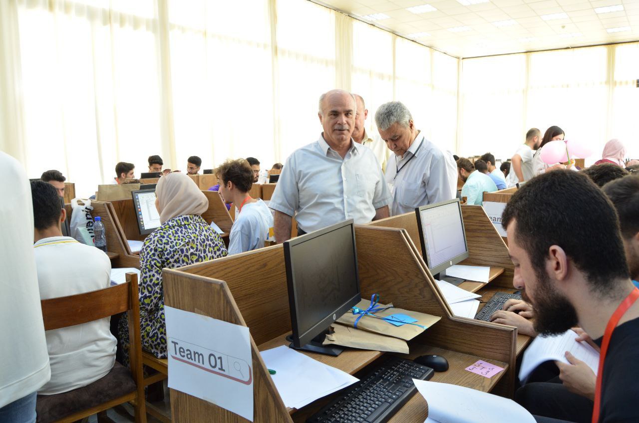 انطلاق فعاليات المسابقة البرمجية في جامعة اللاذقية بموسمها الرابع عشر