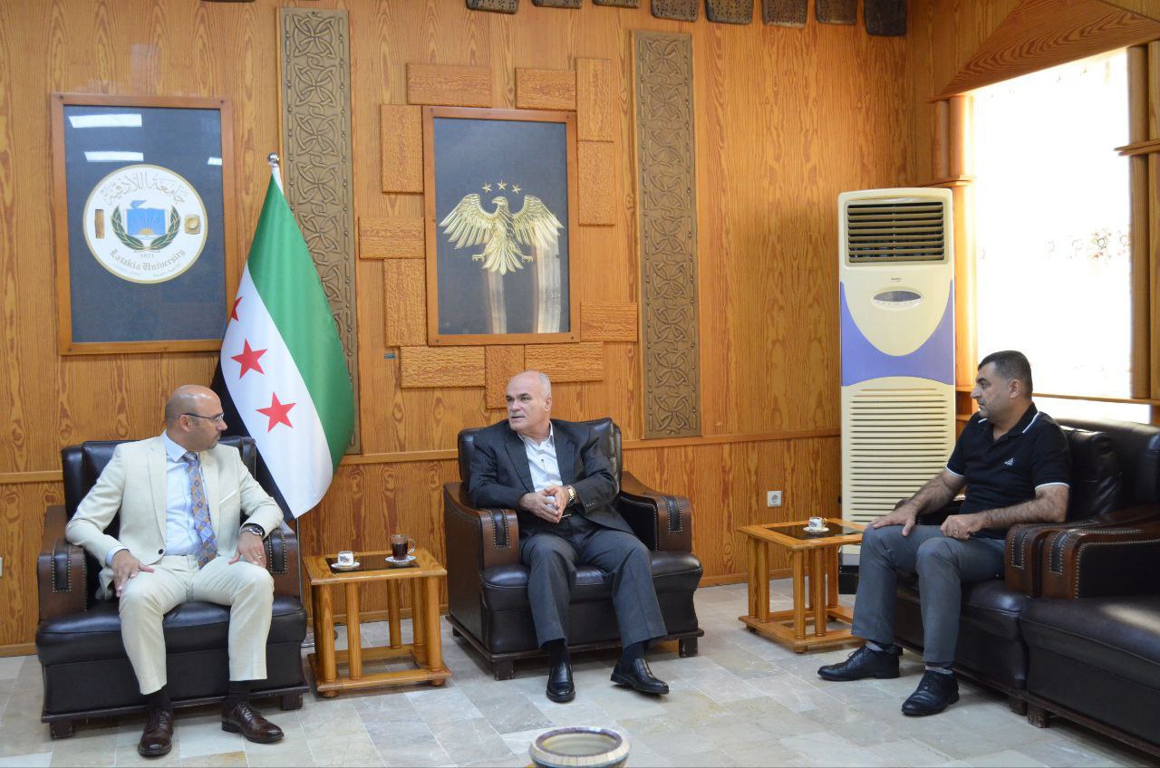 جامعة اللاذقية وهيئة التميّز والإبداع تبحثان تعزيز التعاون لدعم الطلبة المتميزين
