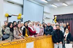  جانب من عروض الوظائف العملية للفصل الدراسي الاول في كلية التربية جامعة اللاذقية