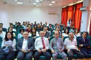مناقشة علنية لرسالة الماجستير في كلية الاقتصاد -قسم إدارة الاعمال للباحثة نتالي سعيد