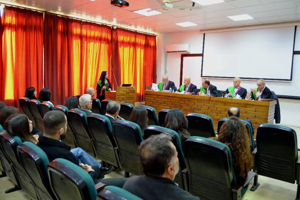 المناقشة العلنية لأطروحة الدكتوراه في قسم الاقتصاد والتخطيط للباحثة لمى الخطيب