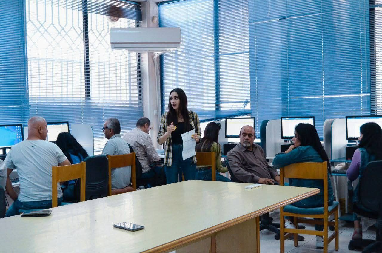 دورة تدريبية حول مهارات الحاسوب لموظفي كلية الحقوق