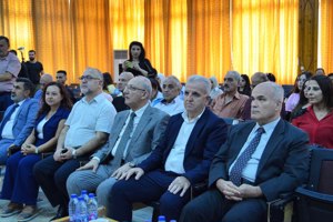 برعاية محافظ اللاذقية الأستاذ محمد عثمان ورشة علمية في الجامعة حول إدارة الموارد المائية في ظروف الجفاف في محافظة اللاذقية 
