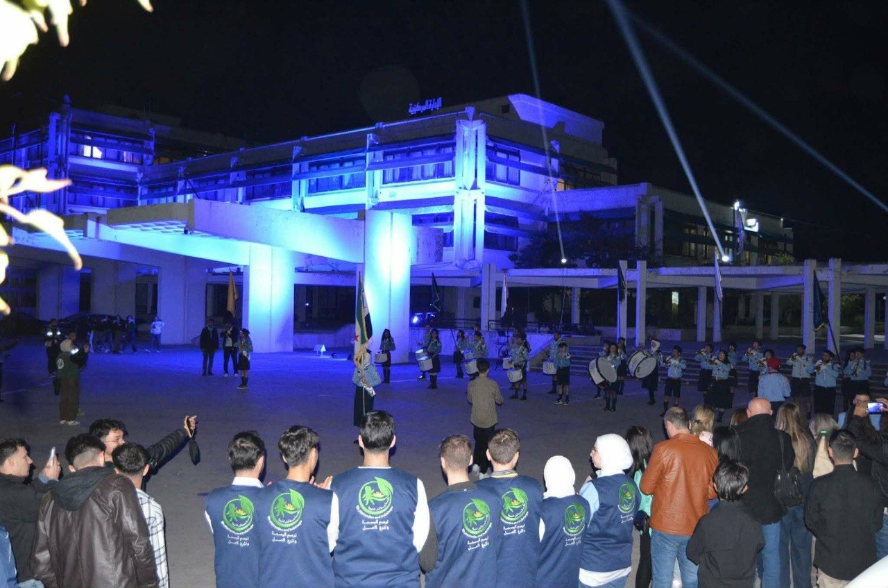 فعاليات توعوية بمناسبة اليوم العالمي للتوحد في جامعة اللاذقية.