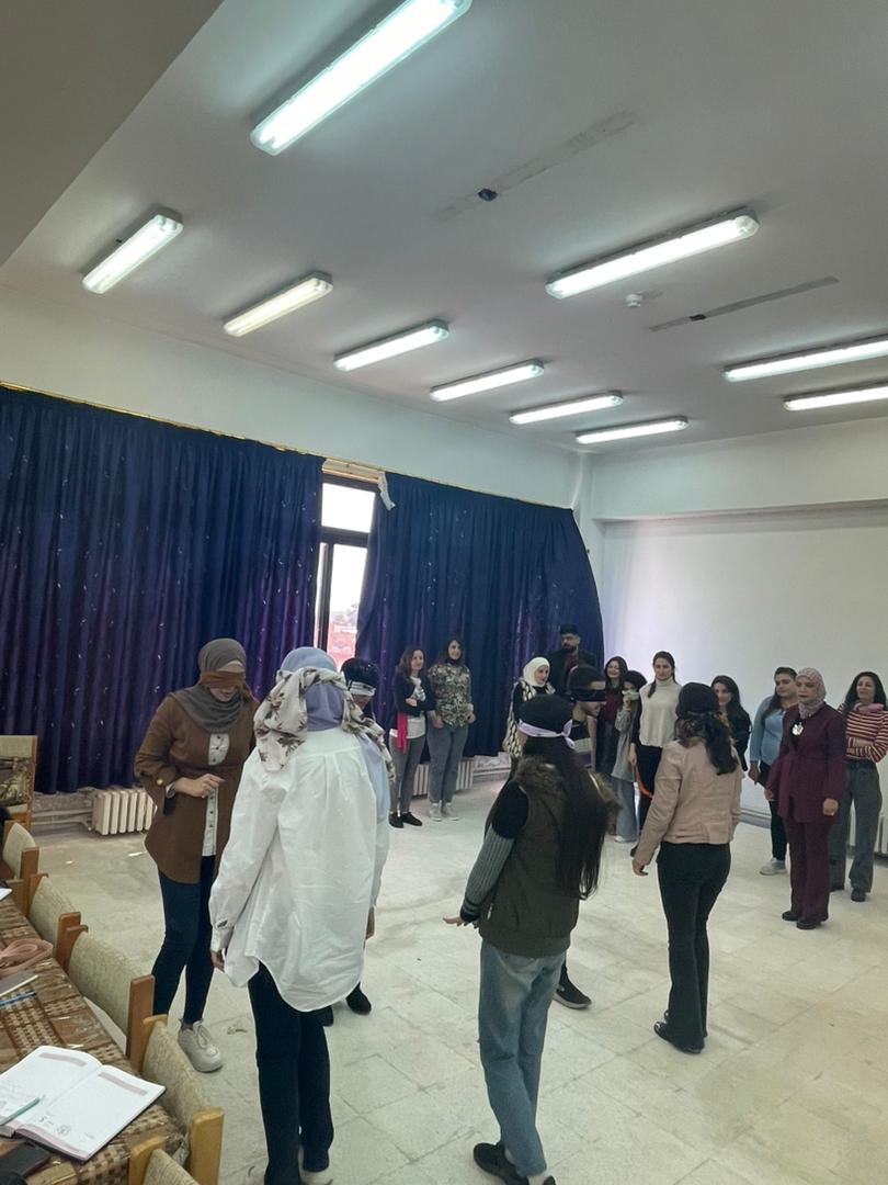 فعاليات اليوم الثالث والأخير من الدورة التدريبية "العلاج النفسي للصدمات"في كلية التربية -جامعة تشرين